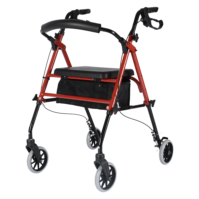 Sulankstomas rollator Walker su sėdyne