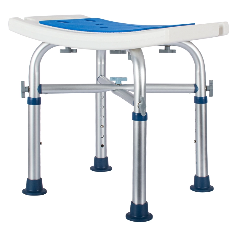 White Tool Free Assembly Shower Stool White Tool Free Assembly Shower Stool