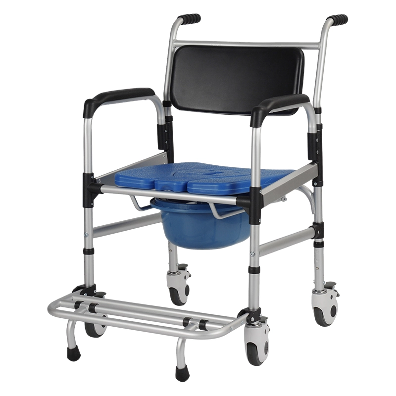 Minkšta „Backrest Transfer Commode“ kėdė